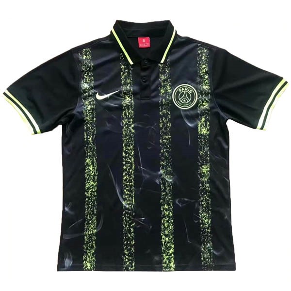 Polo Paris Saint Germain 2019-20 Negro Verde